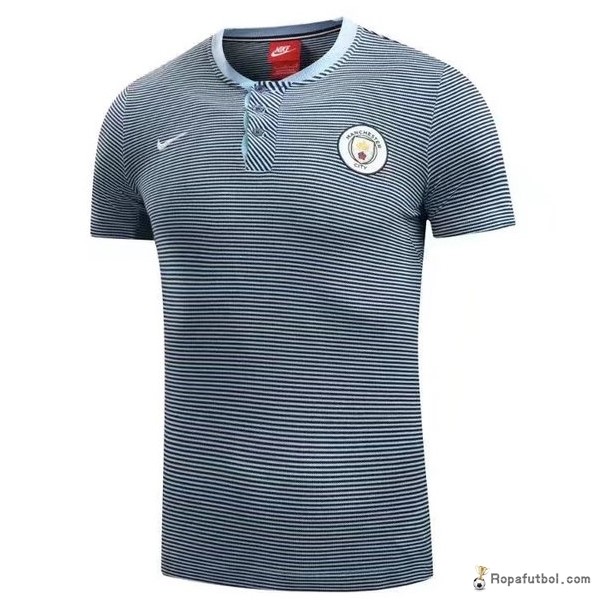 Polo Manchester City 2017/18 Gris Claro